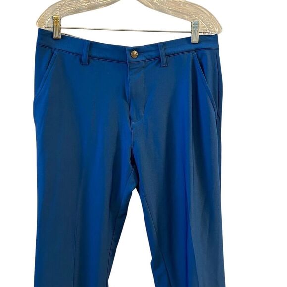 Adidas Men's Blue Pants Size 32 Casual Stretchable 5-Pocket Design - Picture 2 of 14